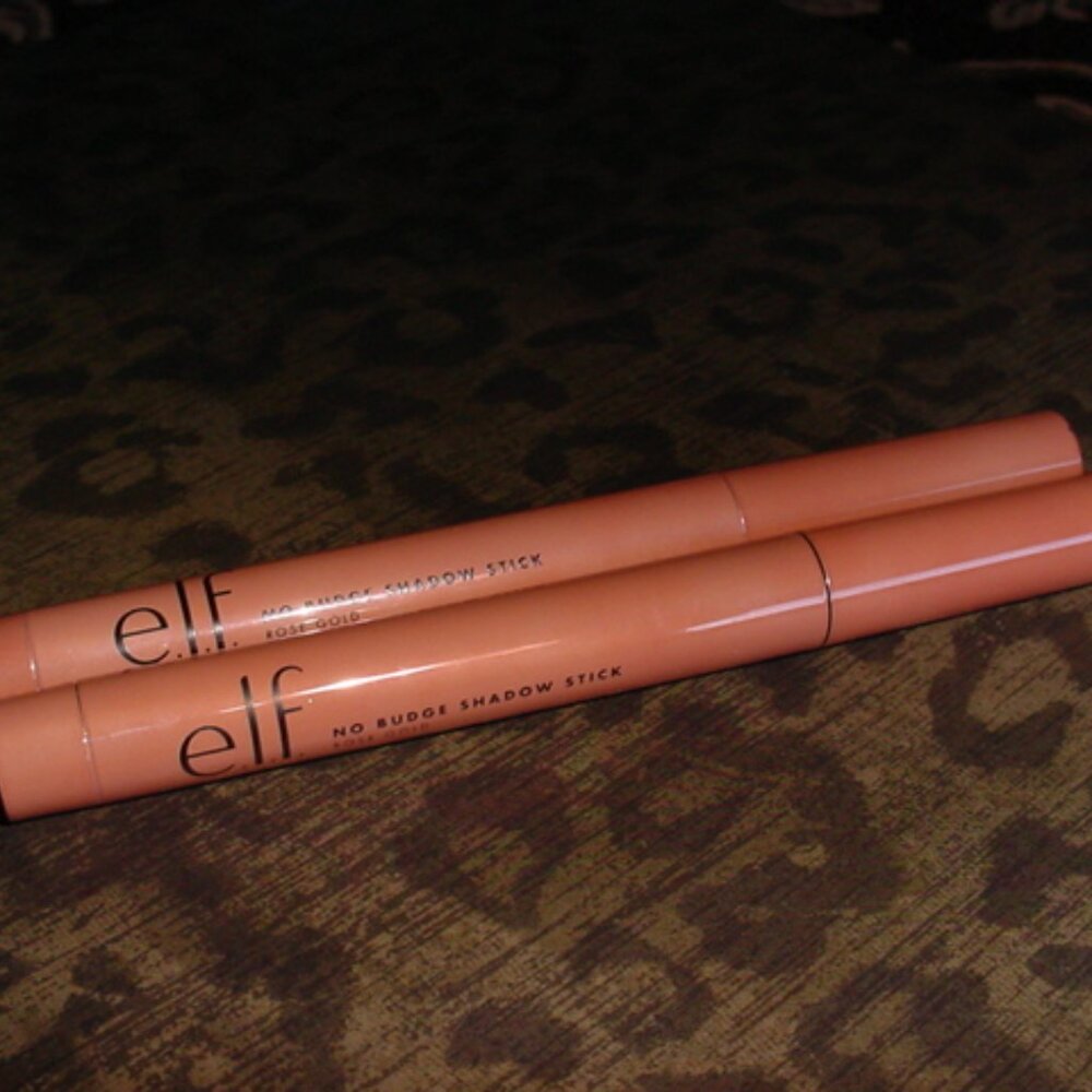 ELF New No Budge Shadow Stick ROSE GOLD X2